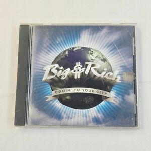 Big & Rich Comin' to Your City CD Album Unisex OS Blue Country Rock 2005